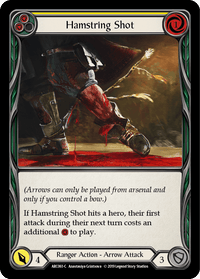 Hamstring Shot (Yellow) [ARC061-C] (Arcane Rising) 1st Edition Rainbow Foil - POKÉ JEUX