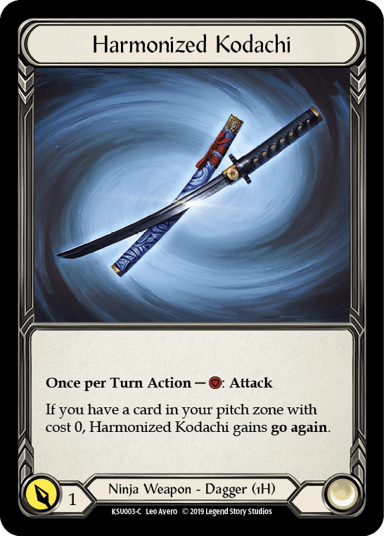 Harmonized Kodachi [KSU003-C] (Katsu Hero Deck) 1st Edition Normal - POKÉ JEUX