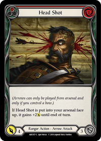 Head Shot (Red) [ARC057-C] (Arcane Rising) 1st Edition Normal - POKÉ JEUX