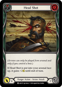 Head Shot (Red) [U-ARC057] (Arcane Rising Unlimited) Unlimited Normal - POKÉ JEUX