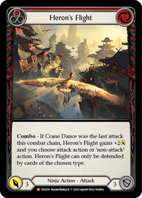 Heron's Flight [CRU056] (Crucible of War) 1st Edition Normal - POKÉ JEUX