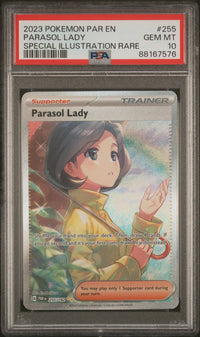 2023 POKEMON PAR EN-PARADOX RIFT #255 PARASOL LADY SPECIAL ILLUSTRATION RARE #88167576