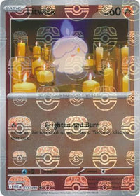 Litwick (Master Ball Pattern) (16/086) - SV White Flare Holofoil