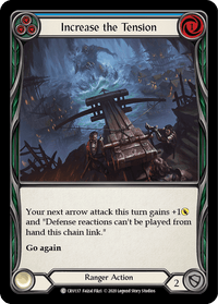 Increase the Tension (Blue) [CRU137] (Crucible of War) 1st Edition Normal - POKÉ JEUX