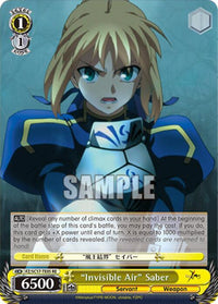 Invisible Air Saber (TD) [Fate/Zero Chronicle Set] - POKÉ JEUX
