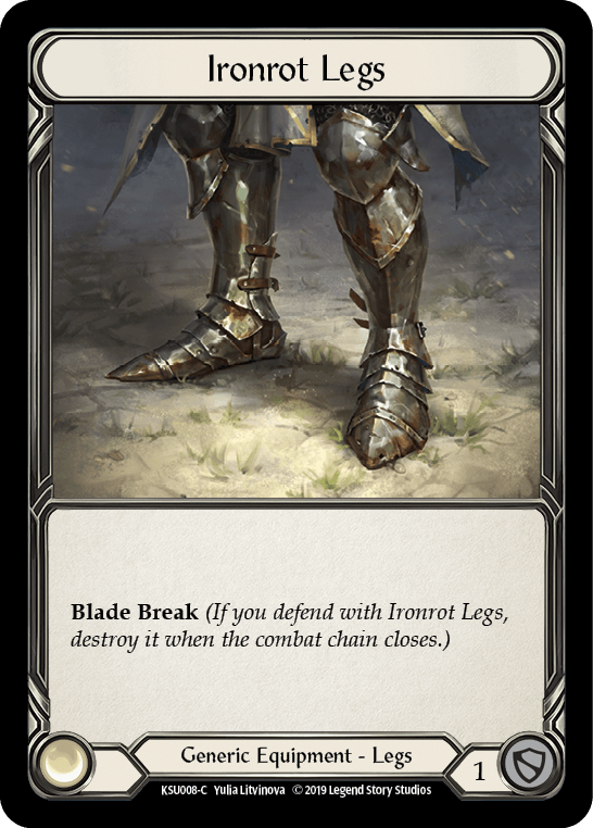 Ironrot Legs [KSU008-C] (Katsu Hero Deck) 1st Edition Normal - POKÉ JEUX