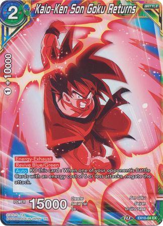 Kaio-Ken Son Goku Returns (EX10-04) [Namekian Surge] - POKÉ JEUX