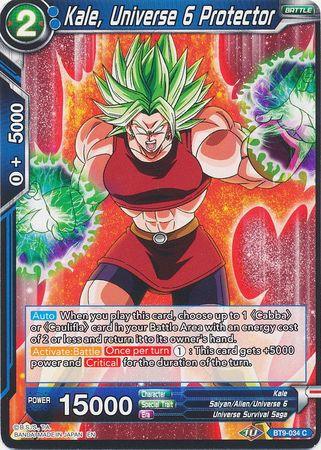 Kale, Universe 6 Protector (BT9-034) [Universal Onslaught] - POKÉ JEUX