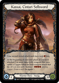 Kassai, Cintari Sellsword [CRU077] (Crucible of War) 1st Edition Normal - POKÉ JEUX