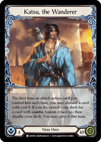 Katsu, the Wanderer [CRU045] (Crucible of War) 1st Edition Normal - POKÉ JEUX