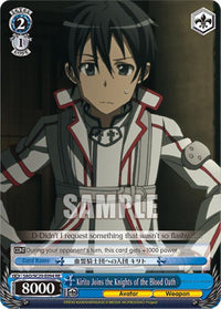 Kirito Joins the Knights of the Blood Oath [Sword Art Online Chronicle Set] - POKÉ JEUX