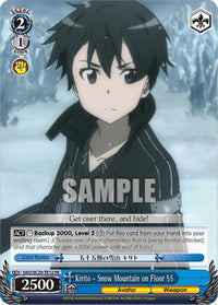 Kirito - Snow Mountain on Floor 55 (TD) [Sword Art Online Chronicle Set] - POKÉ JEUX