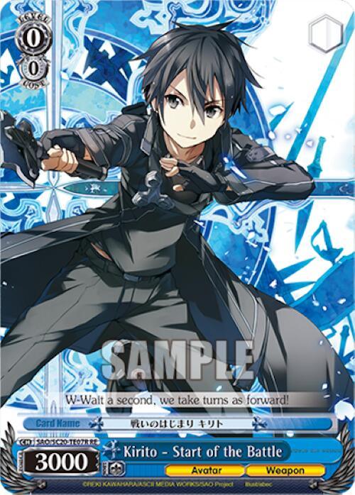 Kirito - Start of the Battle (RRR) [Sword Art Online Chronicle Set] - POKÉ JEUX
