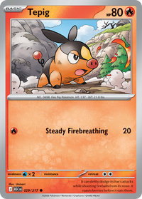 Tepig (Friend Ball) (29) - ME Ascended Heroes Reverse Holofoil