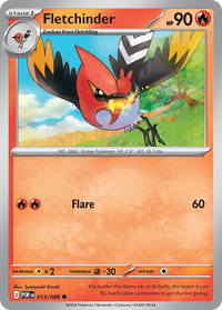 Fletchinder (13) - SM Trainer Kit Lycanroc & Alolan Raichu