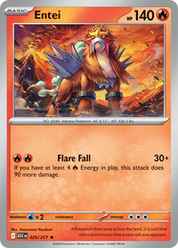 Entei (Energy Symbol Pattern) (25) - ME Ascended Heroes Reverse Holofoil