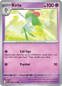 Kirlia (Love Ball) (88) - ME Ascended Heroes Reverse Holofoil