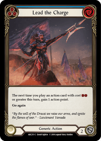 Lead the Charge (Blue) [ARC211-C] (Arcane Rising) 1st Edition Normal - POKÉ JEUX