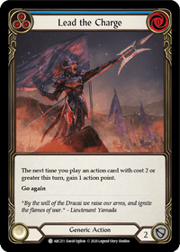 Lead the Charge (Blue) [U-ARC211] (Arcane Rising Unlimited) Unlimited Normal - POKÉ JEUX