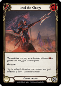 Lead the Charge (Yellow) [ARC210-C] (Arcane Rising) 1st Edition Rainbow Foil - POKÉ JEUX