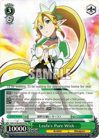 Leafa's Pure Wish (RRR) [Sword Art Online Chronicle Set] - POKÉ JEUX
