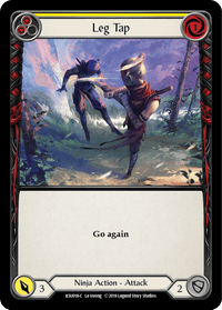 Leg Tap (Yellow) [KSU018-C] (Katsu Hero Deck) 1st Edition Normal - POKÉ JEUX