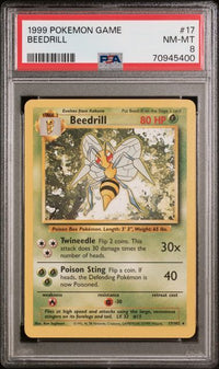 BEEDRILL #17 PSA 8 Cert #70945400