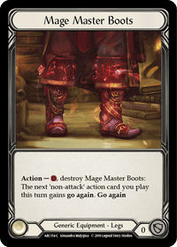 Mage Master Boots [ARC154-C] (Arcane Rising) 1st Edition Normal - POKÉ JEUX
