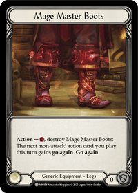 Mage Master Boots [U-ARC154] (Arcane Rising Unlimited) Unlimited Normal - POKÉ JEUX