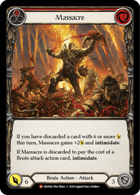Massacre [CRU008] (Crucible of War) 1st Edition Normal - POKÉ JEUX