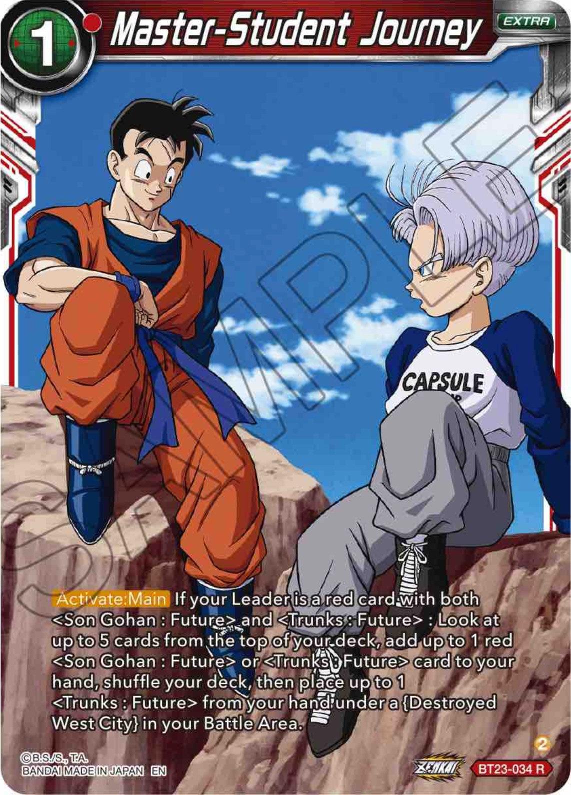 Master-Student Journey (BT23-034) [Perfect Combination] - POKÉ JEUX