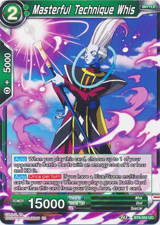 Masterful Technique Whis (BT8-054) [Malicious Machinations] - POKÉ JEUX