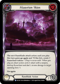 Mauvrion Skies (Yellow) [CRU146] (Crucible of War) 1st Edition Normal - POKÉ JEUX