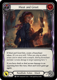Meat and Greet (Red) [CRU151] (Crucible of War) 1st Edition Normal - POKÉ JEUX