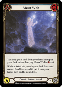 Moon Wish (Blue) [U-ARC187] (Arcane Rising Unlimited) Unlimited Rainbow Foil - POKÉ JEUX