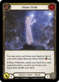 Moon Wish (Yellow) [ARC186-C] (Arcane Rising) 1st Edition Normal - POKÉ JEUX