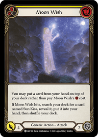 Moon Wish (Yellow) [U-ARC186] (Arcane Rising Unlimited) Unlimited Rainbow Foil - POKÉ JEUX