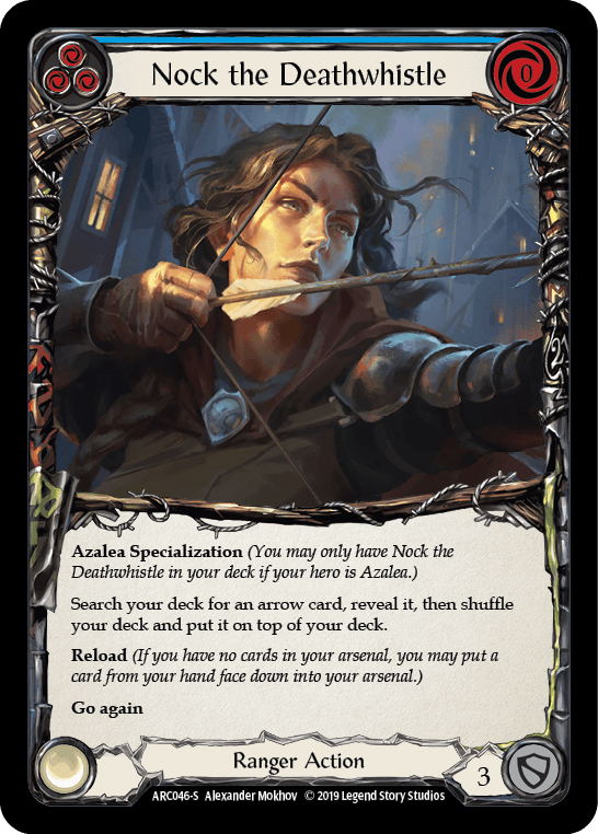 Nock the Deathwhistle [ARC046-S] (Arcane Rising) 1st Edition Normal - POKÉ JEUX