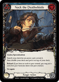 Nock the Deathwhistle [ARC046-S] (Arcane Rising) 1st Edition Rainbow Foil - POKÉ JEUX