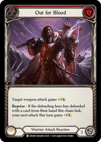Out for Blood (Red) [CRU088] (Crucible of War) 1st Edition Normal - POKÉ JEUX