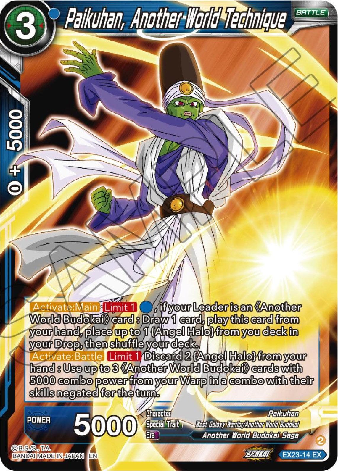 Paikuhan, Another World Technique (EX23-14) [Premium Anniversary Box 2023] - POKÉ JEUX