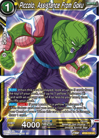 Piccolo, Assistance From Goku (BT23-116) [Perfect Combination] - POKÉ JEUX