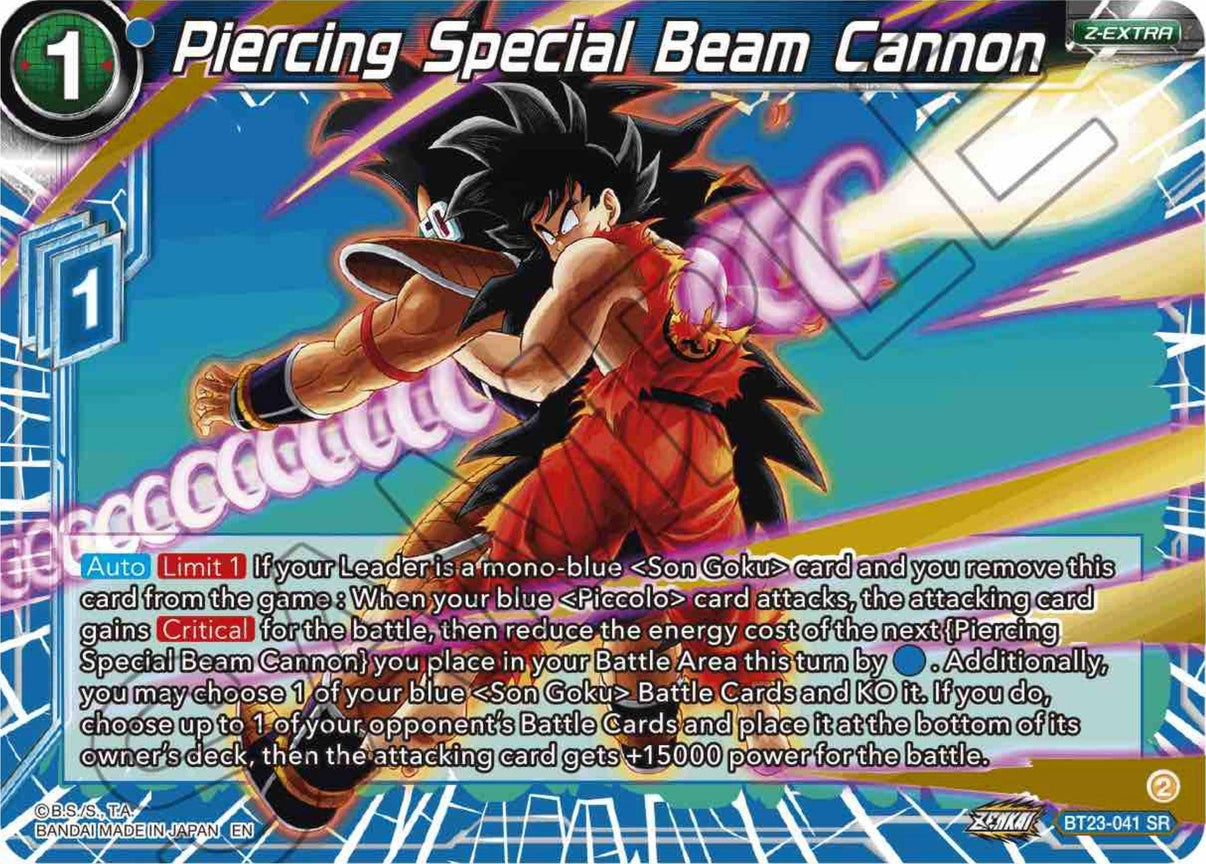 Piercing Special Beam Cannon (BT23-041) [Perfect Combination] - POKÉ JEUX