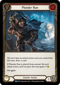 Plunder Run (Red) [U-ARC170] (Arcane Rising Unlimited) Unlimited Rainbow Foil - POKÉ JEUX