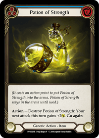 Potion of Strength [BVO028-R] (Bravo Hero Deck) 1st Edition Normal - POKÉ JEUX