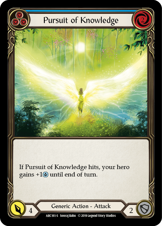 Pursuit of Knowledge [ARC161-S] (Arcane Rising) 1st Edition Normal - POKÉ JEUX