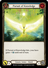 Pursuit of Knowledge [U-ARC161] (Arcane Rising Unlimited) Unlimited Normal - POKÉ JEUX