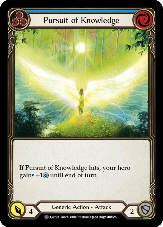 Pursuit of Knowledge [U-ARC161] (Arcane Rising Unlimited) Unlimited Rainbow Foil - POKÉ JEUX