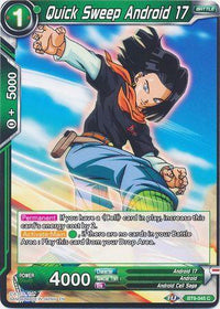 Quick Sweep Android 17 (BT9-045) [Universal Onslaught] - POKÉ JEUX