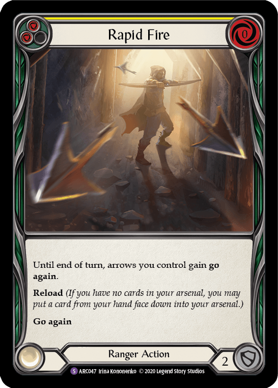 Rapid Fire [U-ARC047] (Arcane Rising Unlimited) Unlimited Normal - POKÉ JEUX